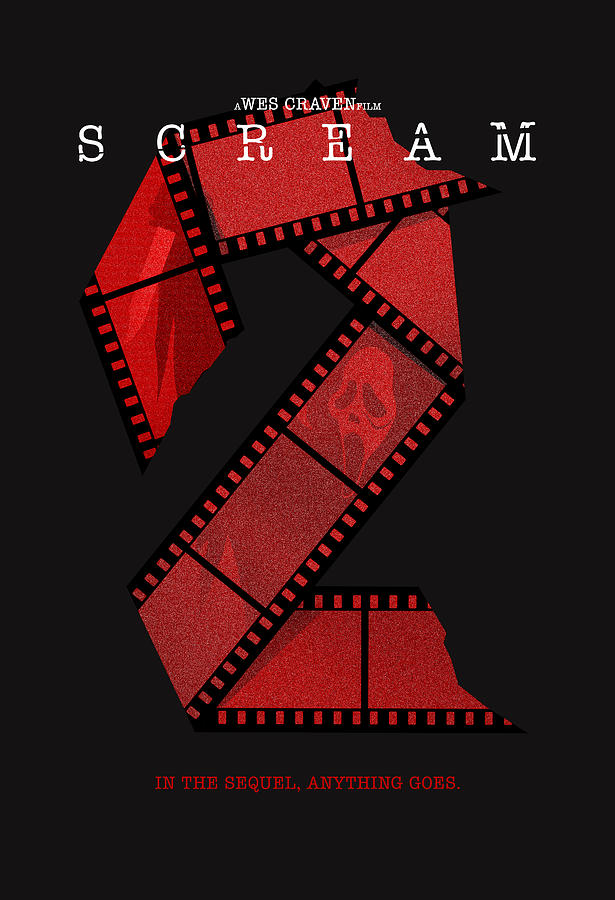 Movie Digital Art - Scream 2 Alternative Poster by Christopher Ables