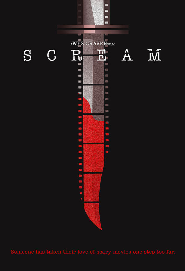 Movie Poster Digital Art - Scream Alternative Poster by Christopher Ables