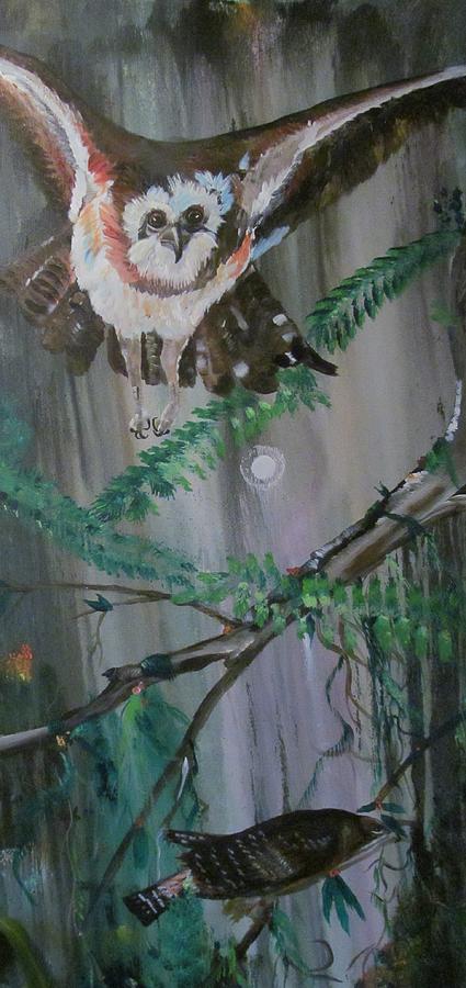 Screech Painting by Susan Voidets