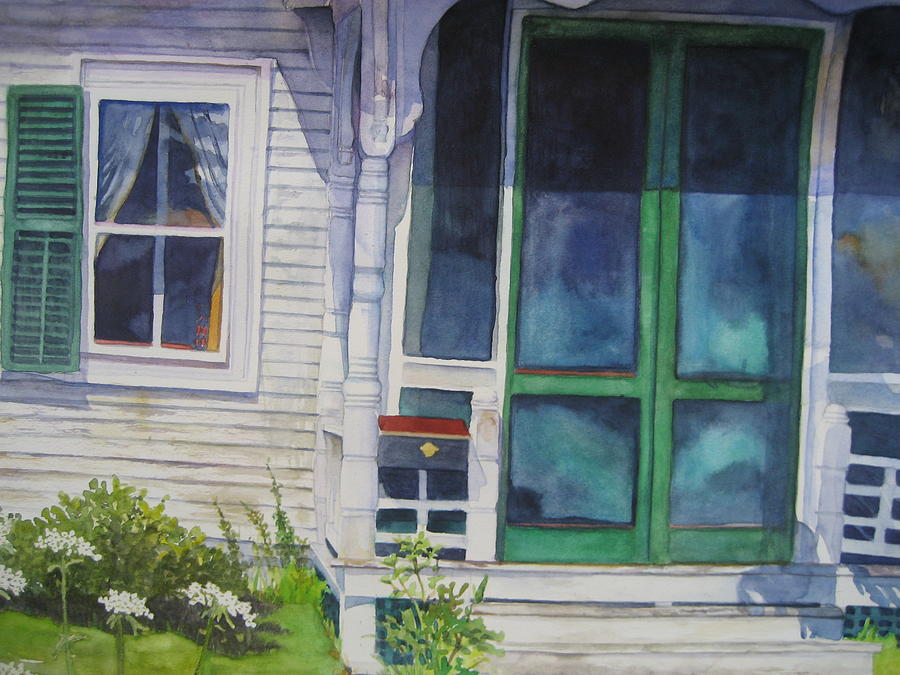 Screen Door Painting by Kristin Stashenko - Fine Art America