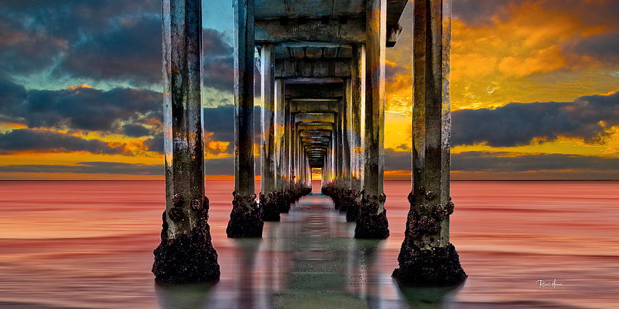 Scripps Pier La Jolla Shores Photograph by Russ Harris