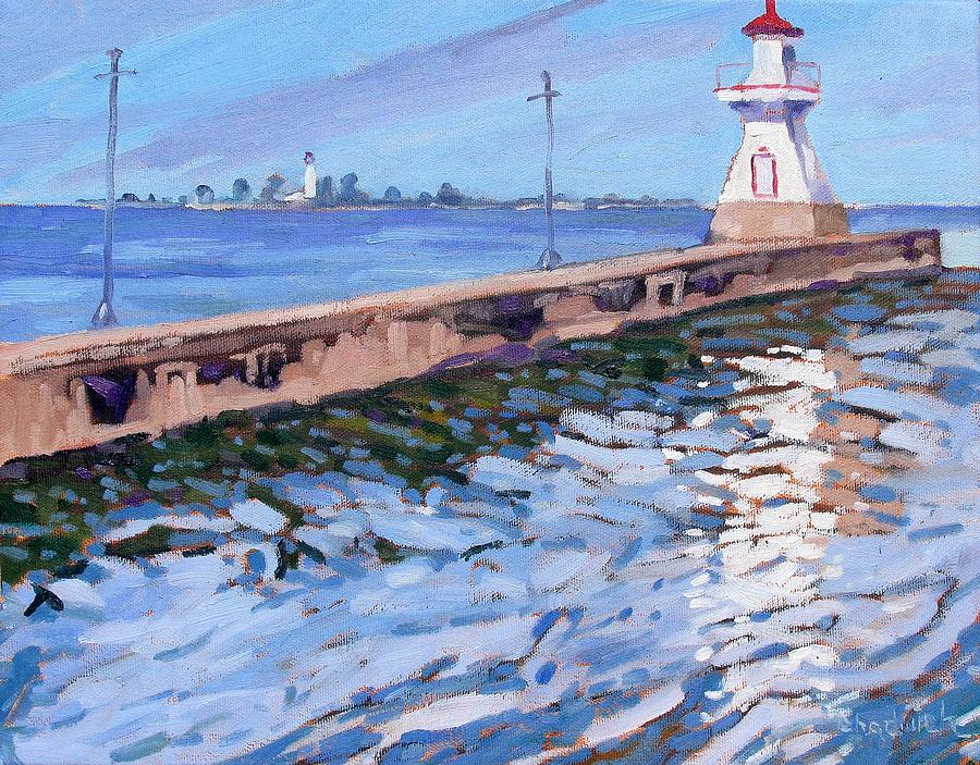 Scubbys Point Painting by Phil Chadwick