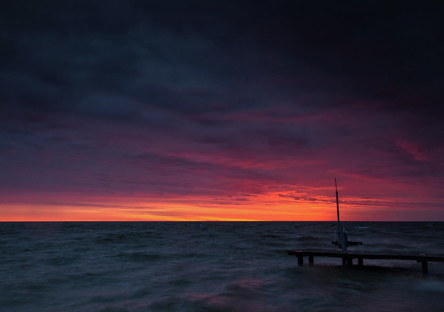 Scully Beach Park Sunrise Photograph by Cale Best