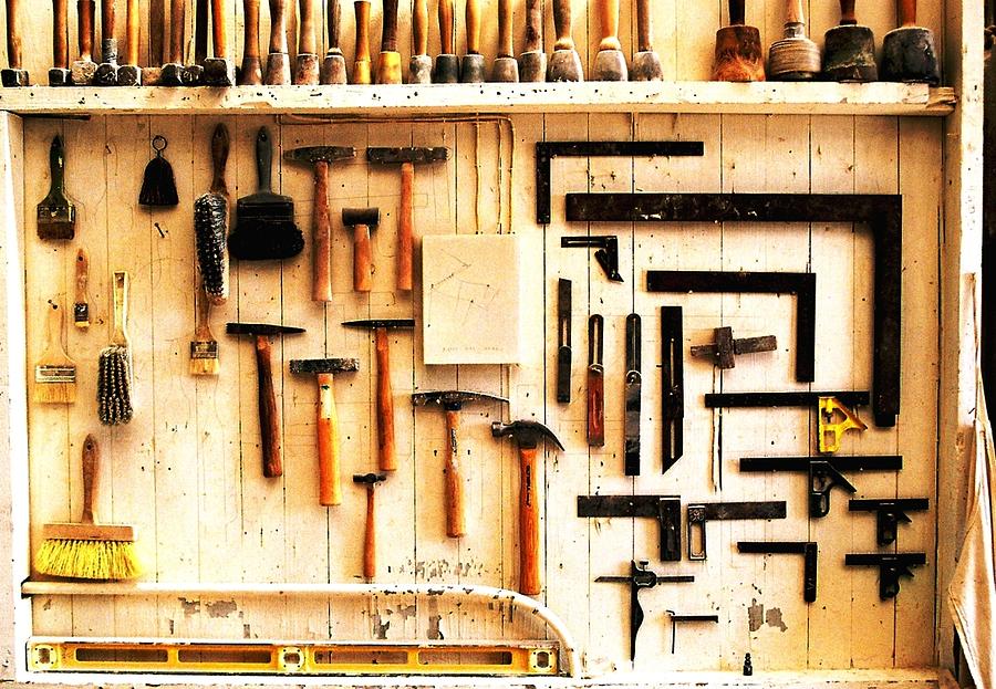 Sculptor's Tools Photograph by Stuart Cammack