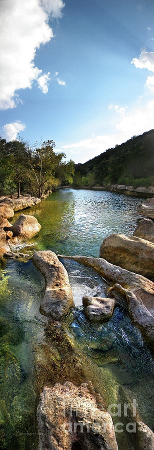 Sculpture Falls 1 - Barton Creek - Austin - Texas Photograph by Bruce ...