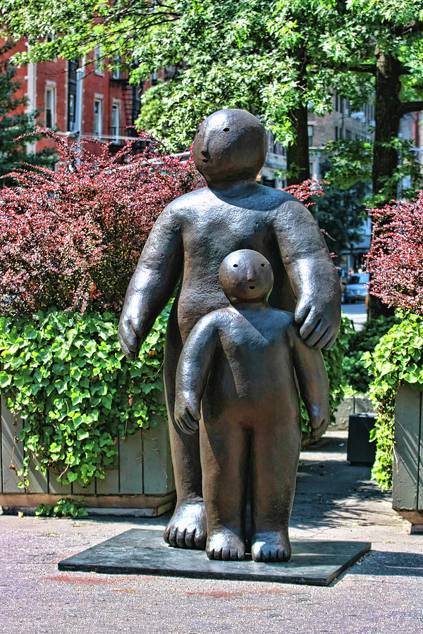 Sculpture - Two Together Photograph by Allen Beatty