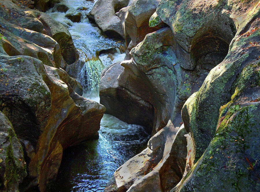 Sculptured Rocks  Photograph by Nancy Griswold