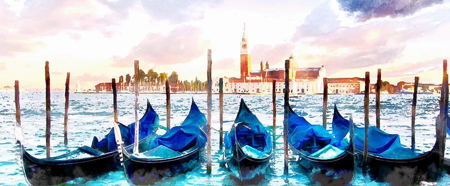 Venice Digital Art by Galeria Trompiz - Fine Art America