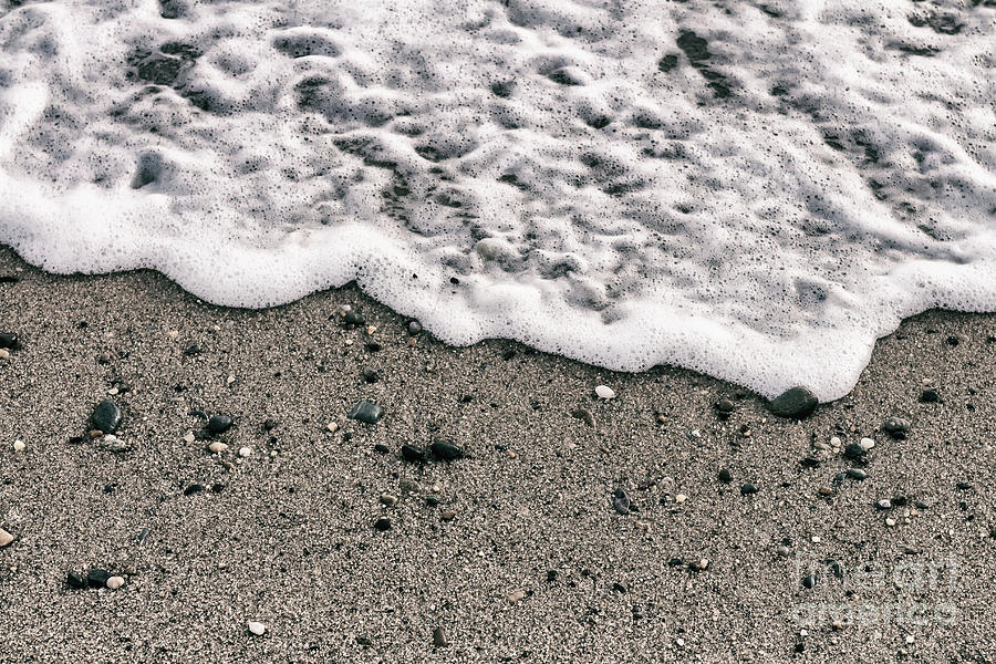 Sea And Sand Photograph