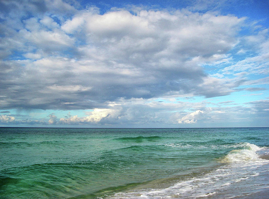 Beach Photograph - Sea and Sky - Florida by Sandy Keeton