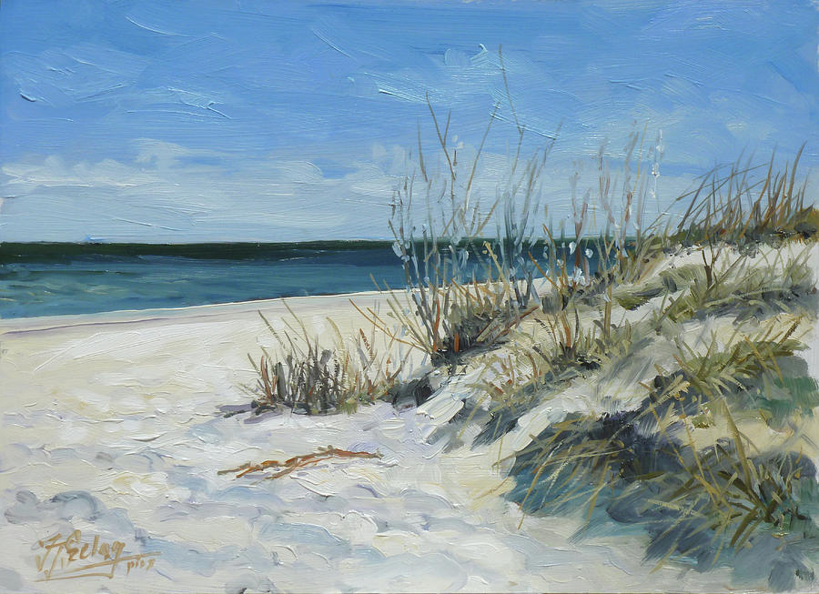 Sea beach 1 - Baltic Painting by Irek Szelag