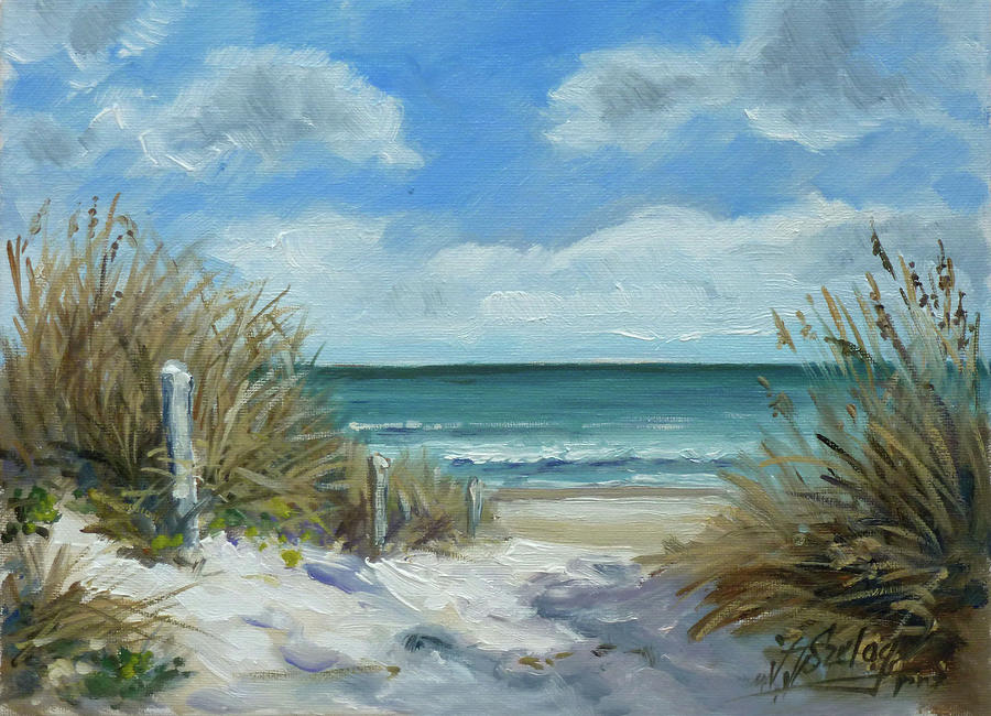 Sea beach 11 - Baltic Painting by Irek Szelag