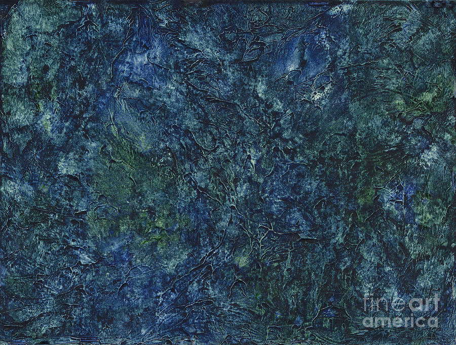 Sea Blue, Sea Green Painting by Conni Schaftenaar