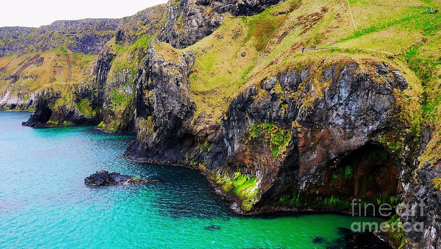 Sea Cave Ballintoy Northern Ireland Photograph by Lexa Harpell