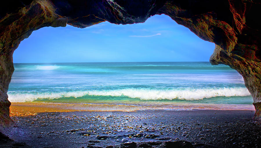 Sea Cave Photograph by Mark Andrew Thomas