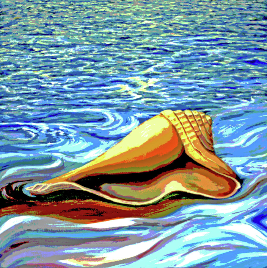 Sea Colors  Painting by Medea Ioseliani