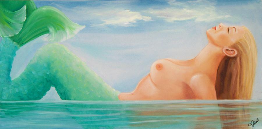 Mermaid Painting - Sea Dreams by Joni McPherson