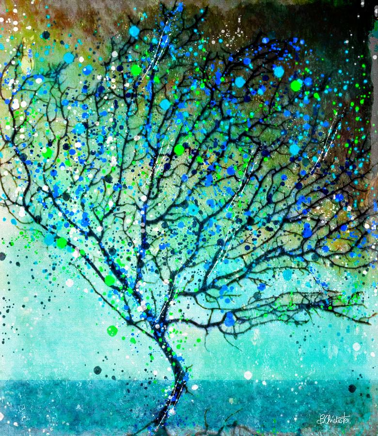 Sea Fan Tree of the Sea Painting by Barbara Chichester