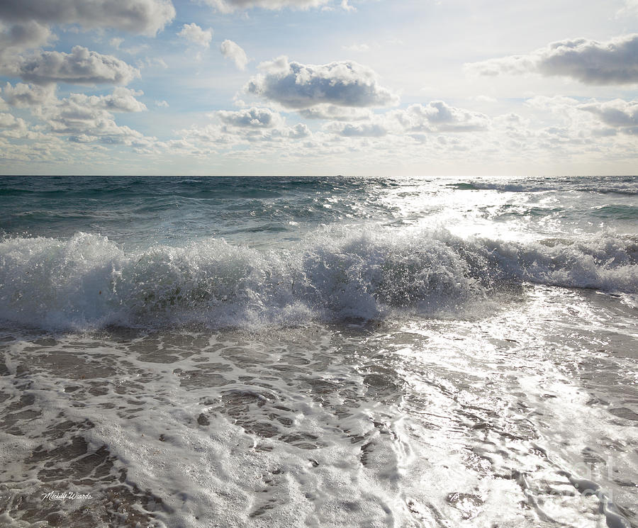 Sea Foam Photograph by Michelle Constantine