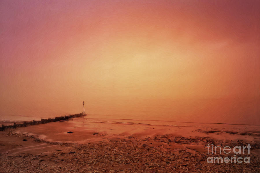 Sunset Digital Art - Sea Fret by John Edwards