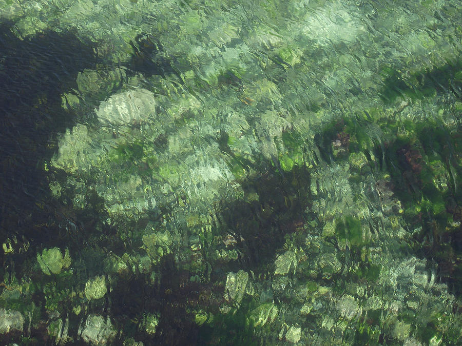 Sea Green Abstract Photograph