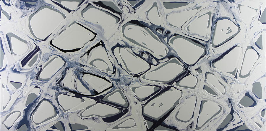 Sea-Ice  Painting by Madeleine Arnett