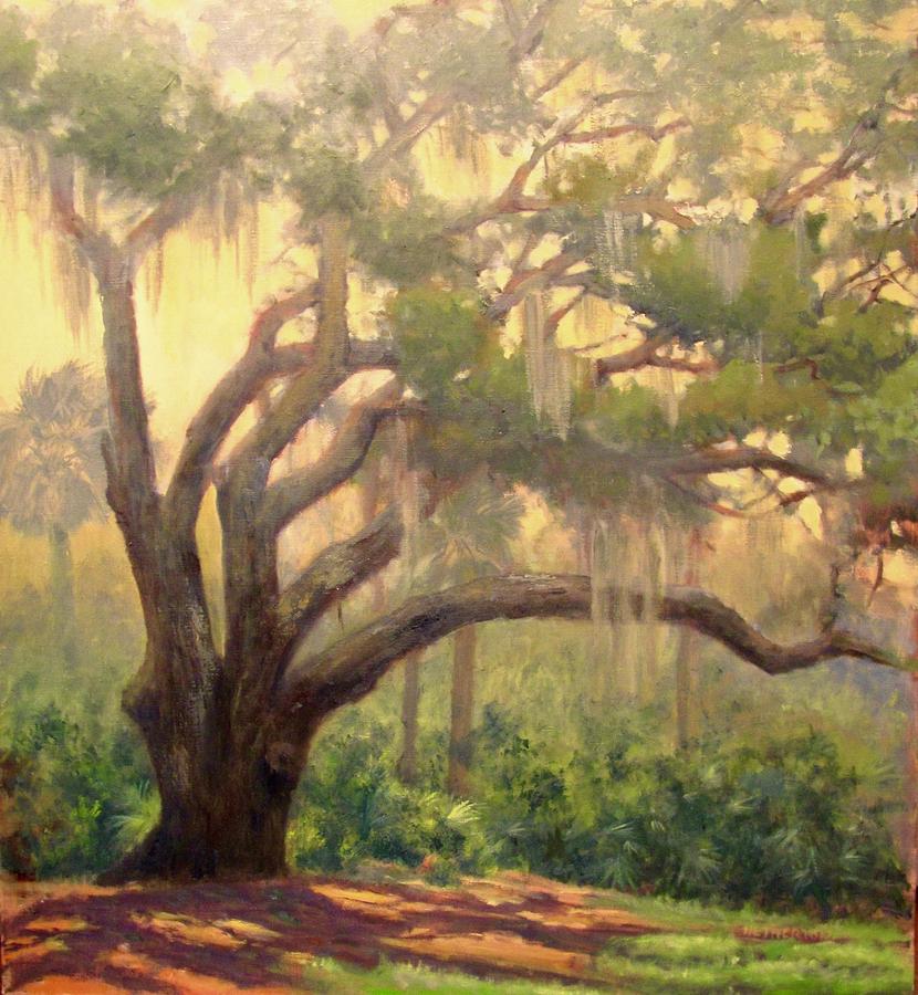 Sea Island Oak Painting by George Netherton - Fine Art America