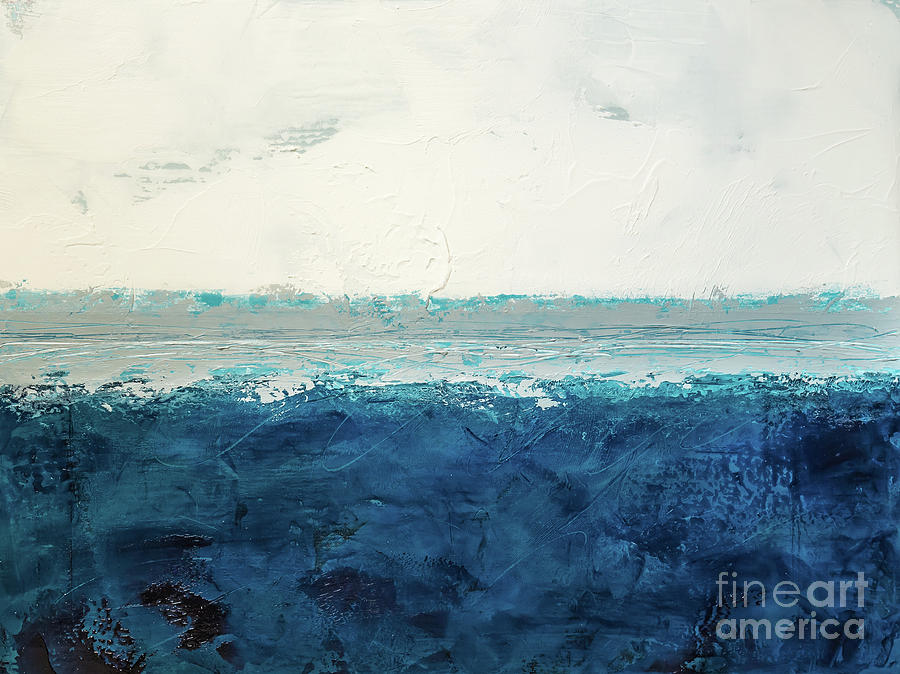 Sea Level - 40x30 Painting by Susan Cole Kelly Impressions