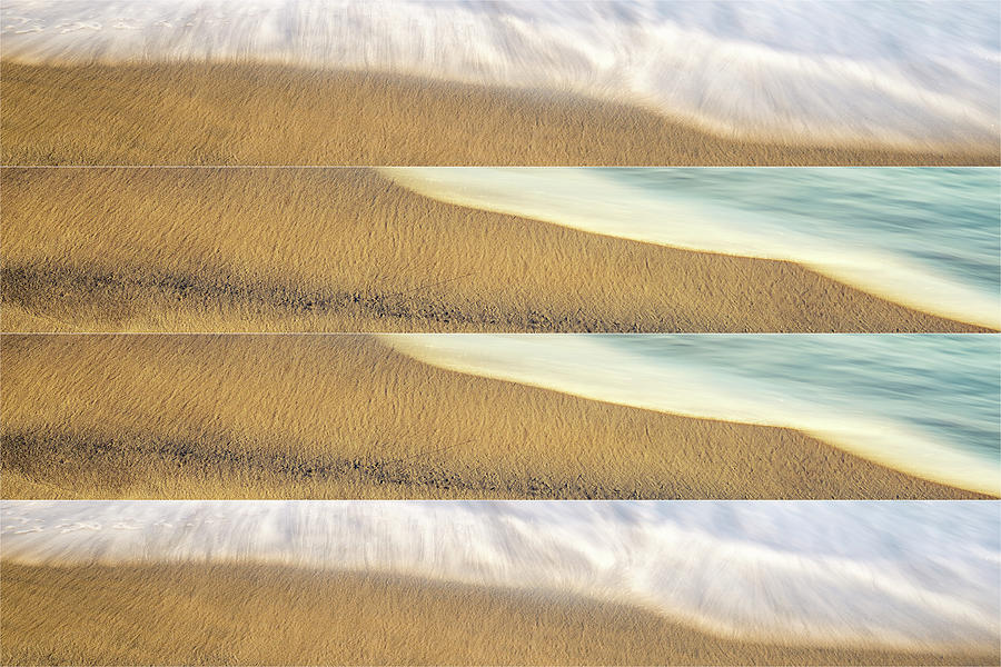 Sea Meets Sand #3 Photograph by Joseph S Giacalone