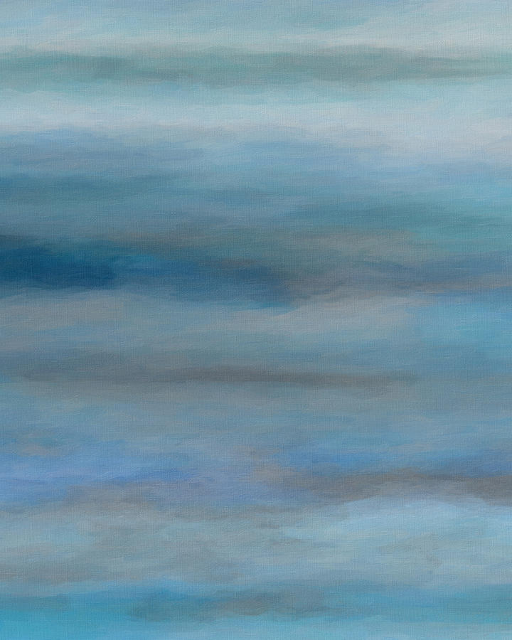 Sea Mist II-Seascape Art Mixed Media by Ricki Mountain