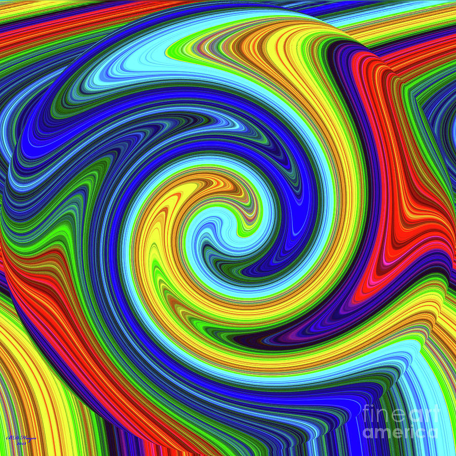 Sea of Colors Digital Art by DB Hayes