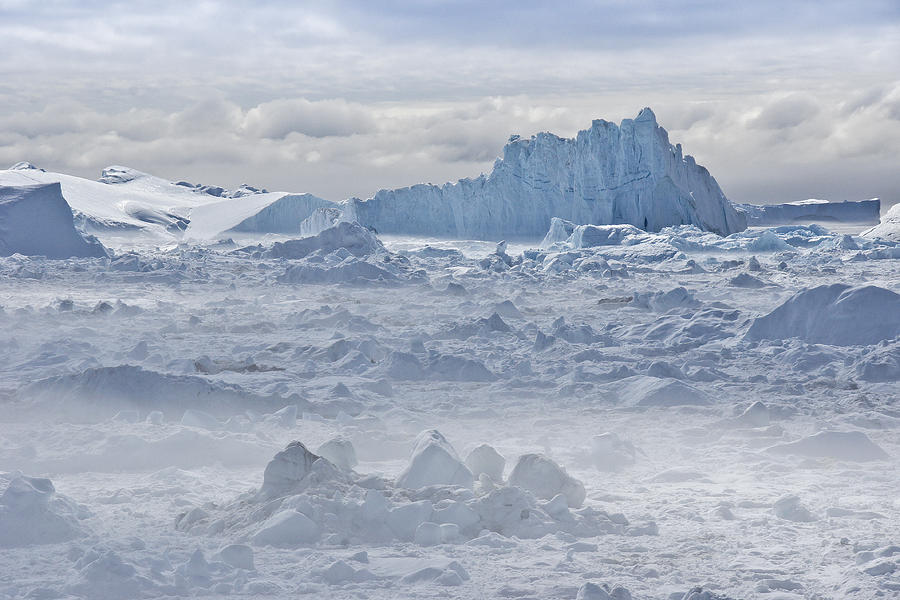 Sea Of Glacial Ice Photograph by Michele Burgess