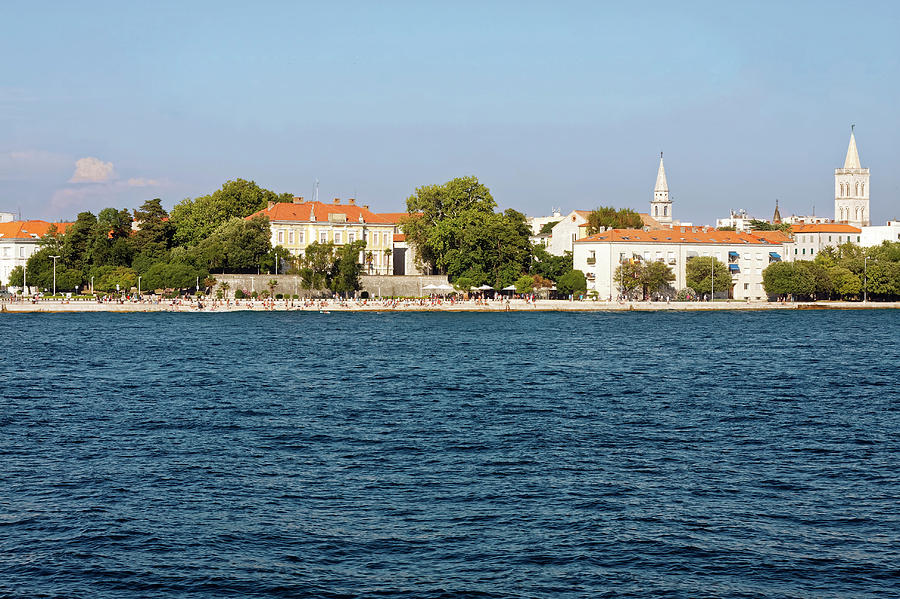 Sea Organ and Zadar Coast Photograph by Sally Weigand