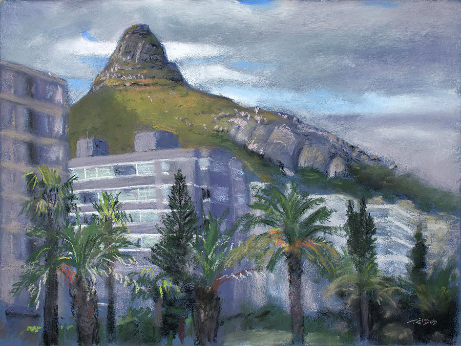 Sea Point Promenade Painting by Christopher Reid
