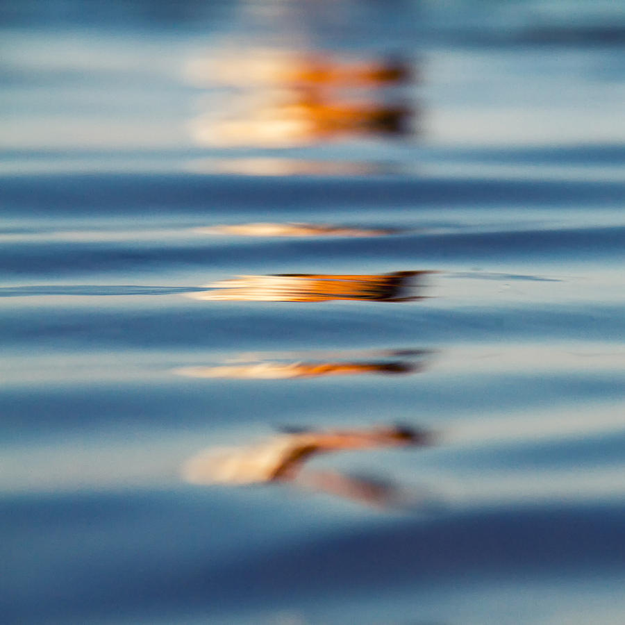 Nature Photograph - Sea Reflection 1 by Stelios Kleanthous