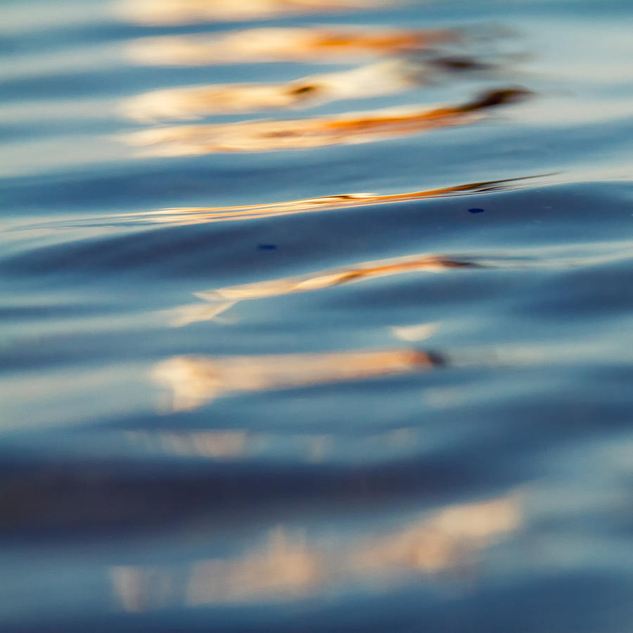Nature Photograph - Sea Reflection 3 by Stelios Kleanthous