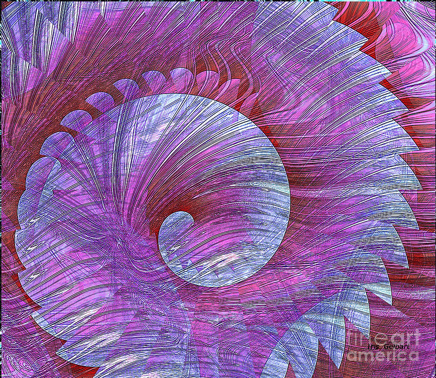 Sea Shell Digital Art by Iris Gelbart