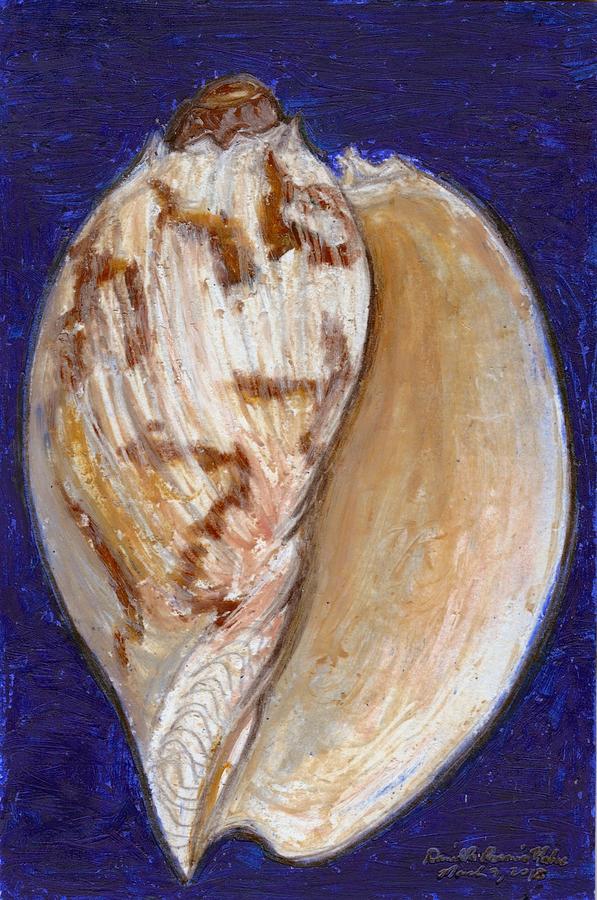 Seashell Study No. 1 Pastel by Danielle Rosaria