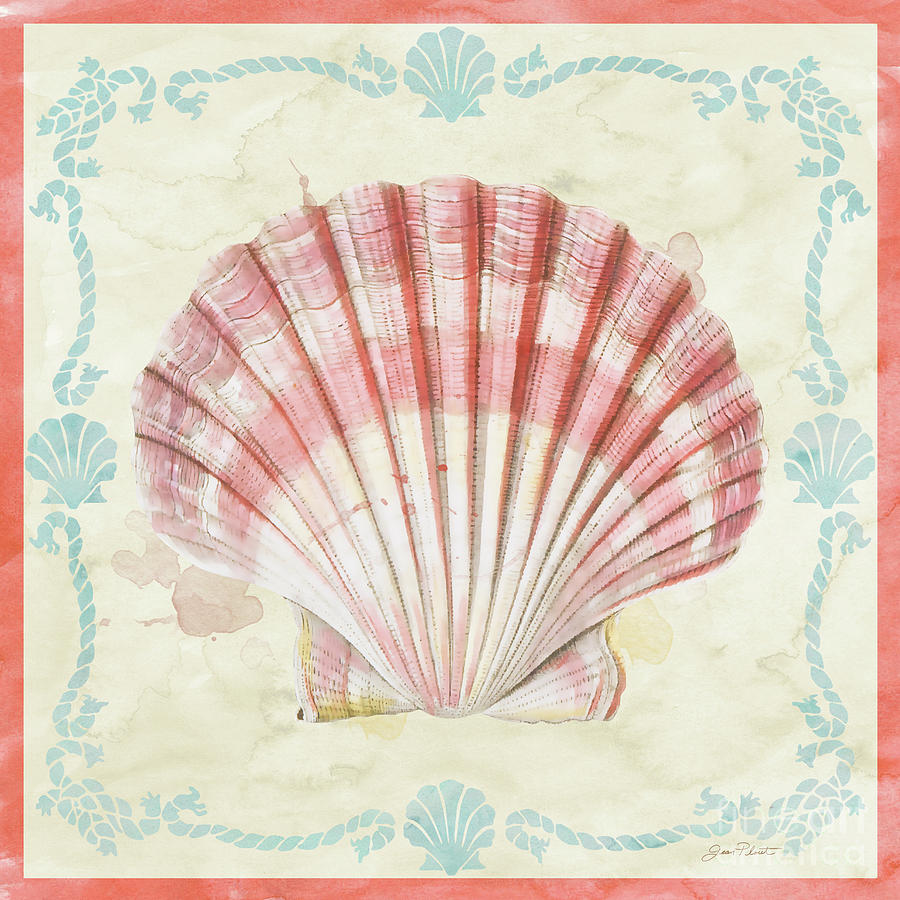 Sea Shells-A2 Digital Art by Jean Plout