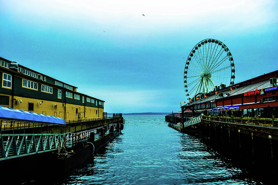 Seattle Photograph - Sea Side, Seattle 2 by D Justin Johns