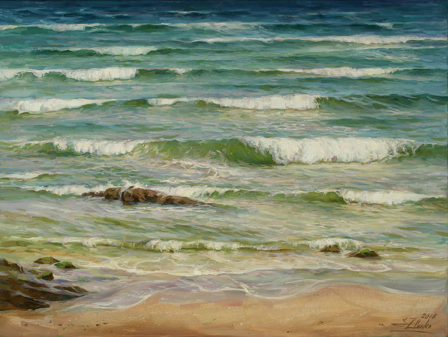 Sea Symphony. Part 1. Painting by Serguei Zlenko