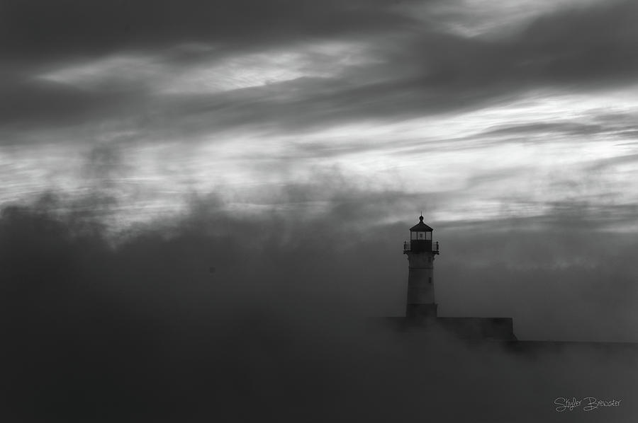 Sea Smoke Photograph By Skyler Brewster - Fine Art America