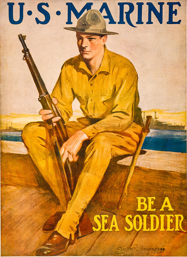 David Letts Photograph - Sea Soldier by David Letts