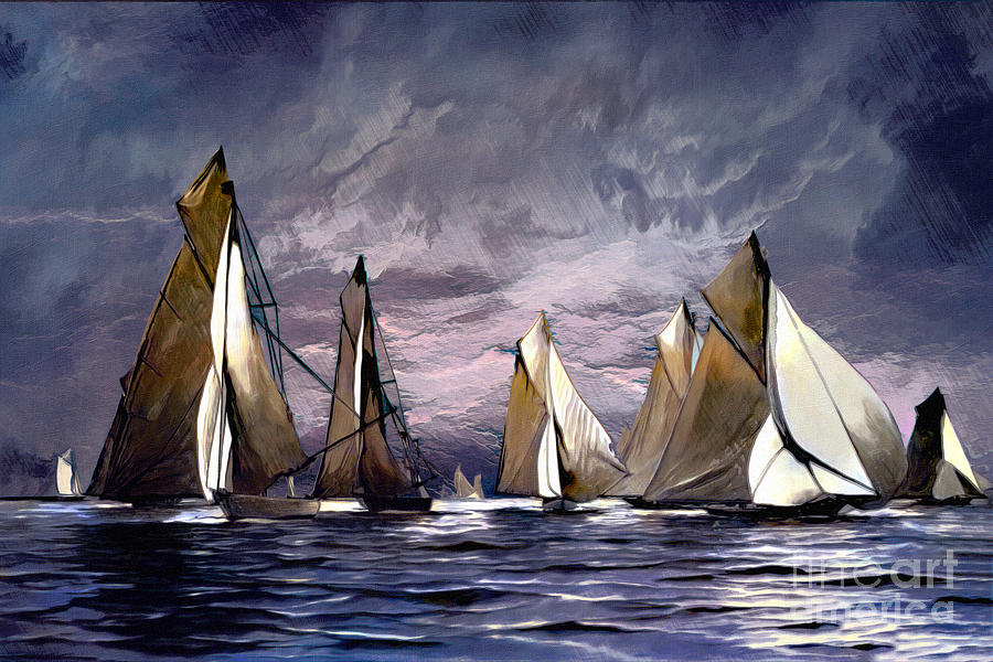 Sea Symphony....... Painting by Andrzej Szczerski