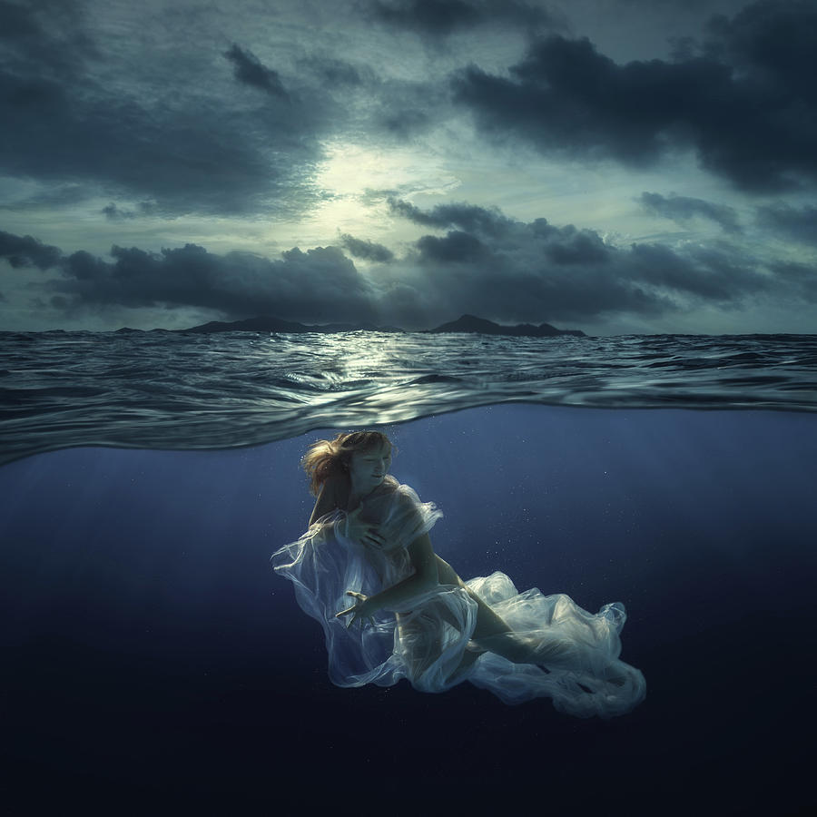 Sunset Photograph - Sea Tale by Dmitry Laudin Sunset Photograph - Sea Tale by Dmitry Laudin