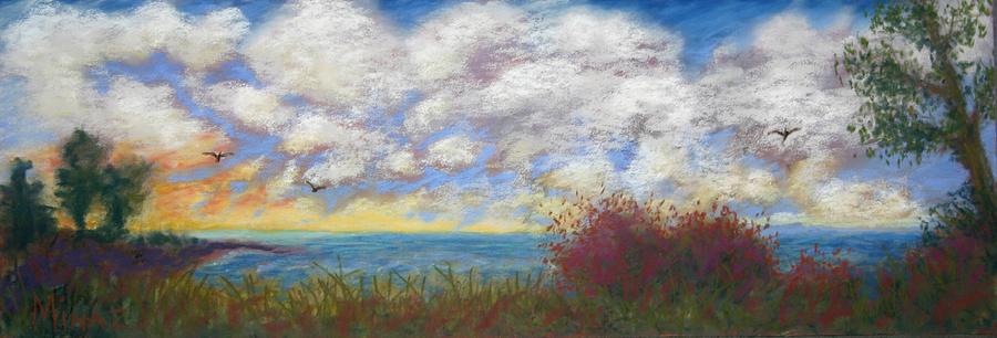 Sea the Clouds Painting by Minaz Jantz