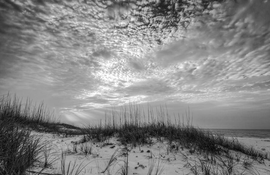 Sea The Light Black and White Photograph by Gary Oliver - Fine Art America