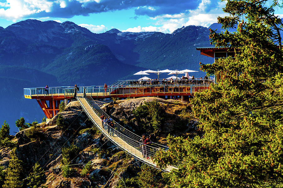 Sea to Sky Viewing Deck Photograph by Daniel Shumny - Fine Art America