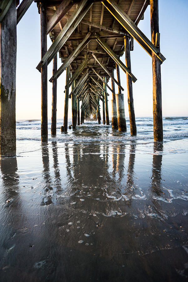 Sea View Pier #1 Photograph by Jacki Marino - Fine Art America