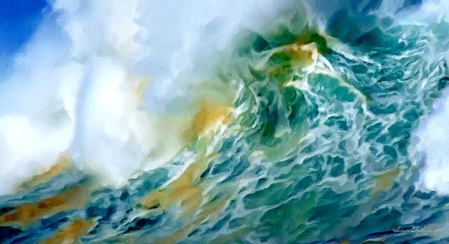 Sea Waves Painting by Susanna Katherine